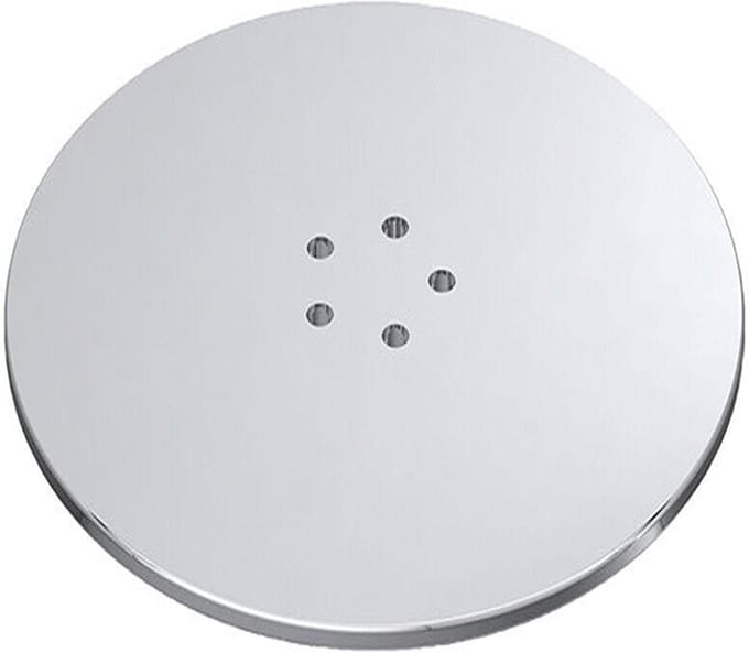Luxe Afdekplaat 110mm voor Doucheputje met 90mm Rand - Glans Chroom