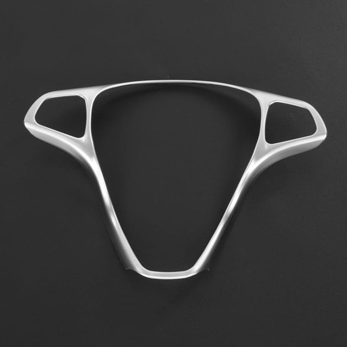 Auto Stuurwiel Knop Frame Sierlijst voor Mercedes Benz Vito W447 20142017 white