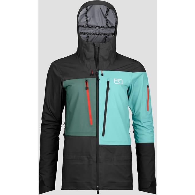 Ortovox 3L Deep Shell Jas zwart