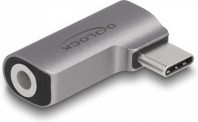 Audio-adapter USB Type-C mannelijk tot 3,5 mm 4 Pin Stereo Jack Vrouw