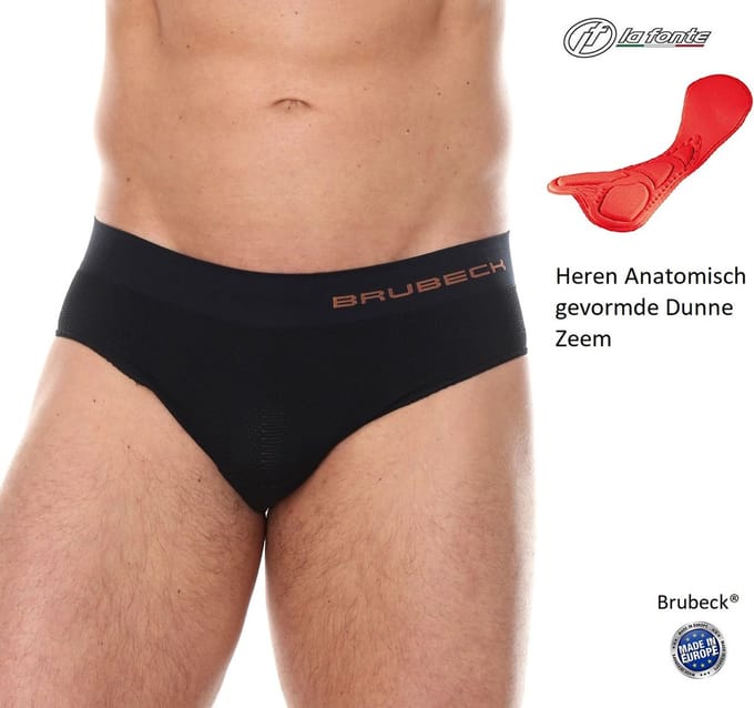 Heren Fietsonderbroek  - met dunne zeem - XL
