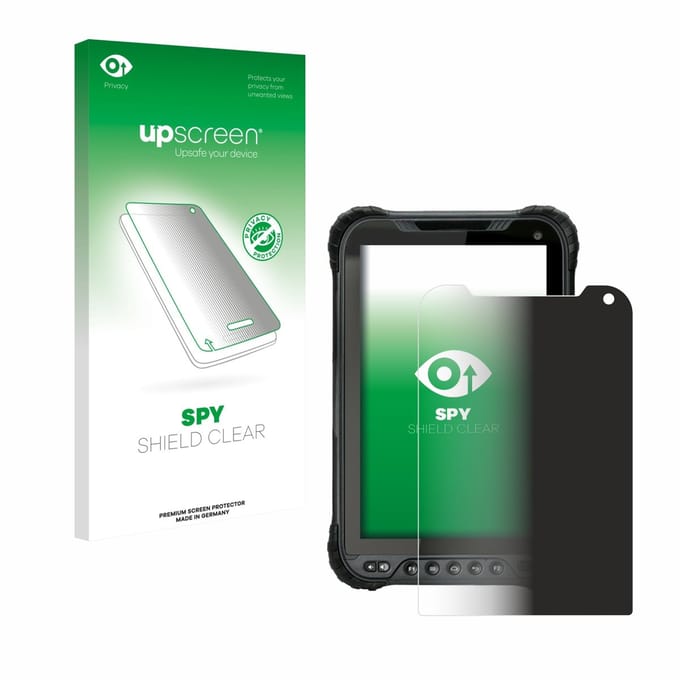 upscreen - privacy screenprotector voor Unitech TB85 Plus - Folie Beschermfolie Blauwlichtfilter