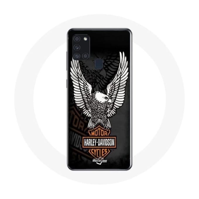 Samsung Galaxy A21S hoesje Harley Davidson motorfietsen