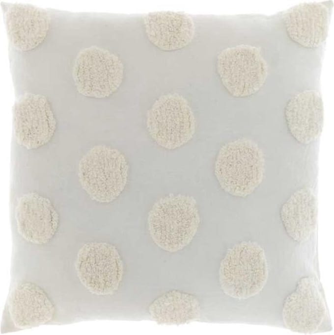 D- Unique Living - Kussen Giel 45x45cm Ivory