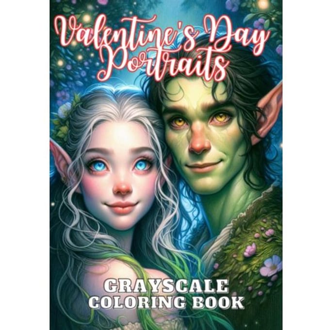 Valentine's Day Portraits - Nori Art Coloring