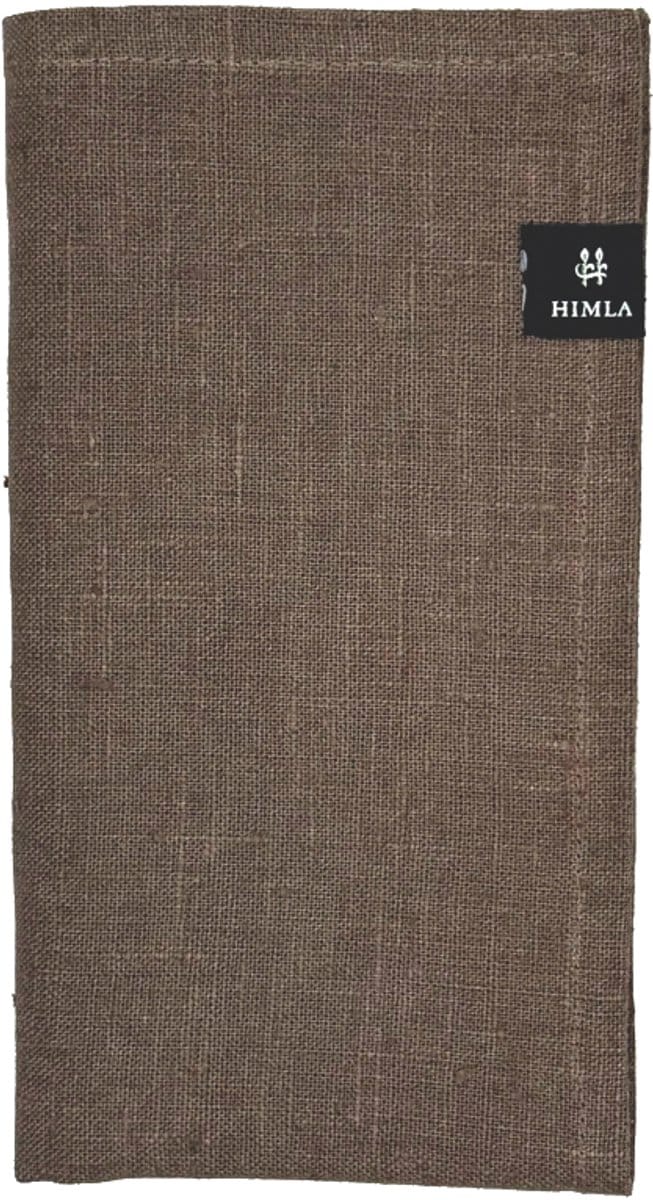 Himla Maya servet - 4 stuks - Walnut