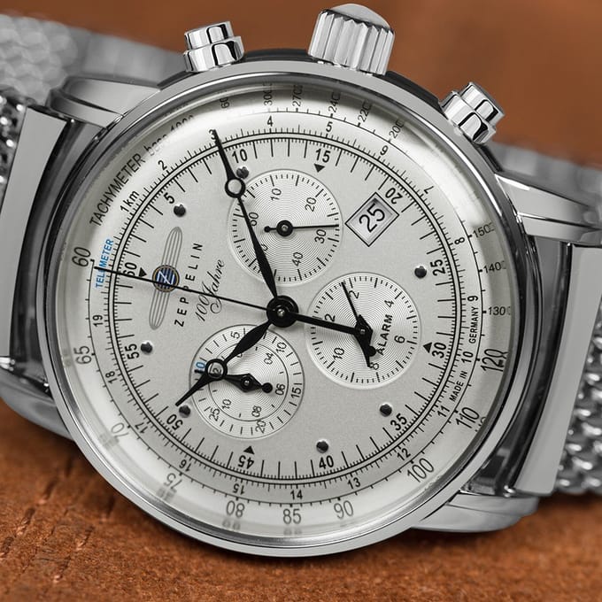 Zeppelin 100 Jahre 7680M-1 100 Jahre Zeppelin Horloge
