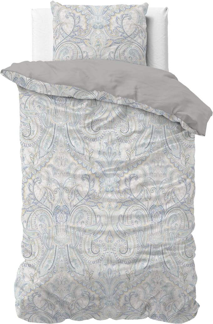 Sleeptime dekbedovertrek Cherine Grijs 140 x 200/220 cm