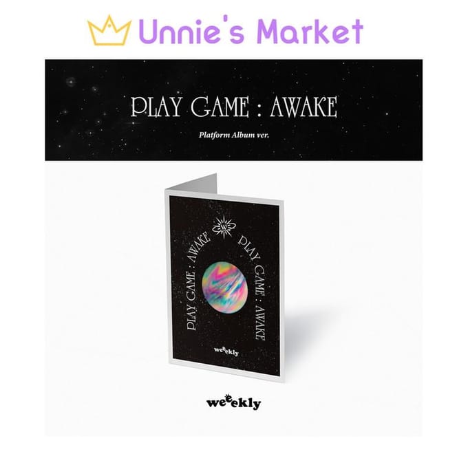 Weeekly 1e Single Album Play Game : WAKKER (Platformalbum ver.) gray