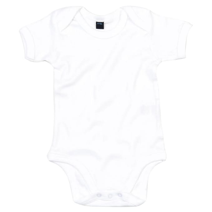 Babybugz Baby Effen Bodysuit 0-3 Months wit
