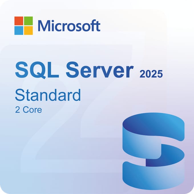 Microsoft SQL Server 2025 Standard 2 Core