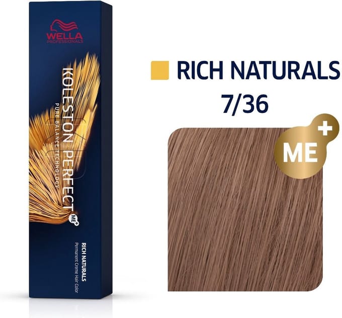 Wella Professionals Koleston Perfect Me+ - Haarverf - 7/36 Rich Naturals - 60ml