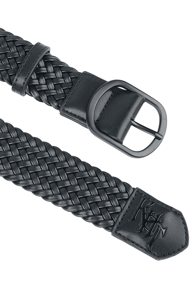 KIHILIST by KILLSTAR - Gothic Riem - Crescenta Belt - voor Mannen - zwart