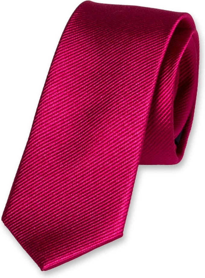 E.L. Cravatte Kinderstropdas - Fuchsia - 100% Zijde
