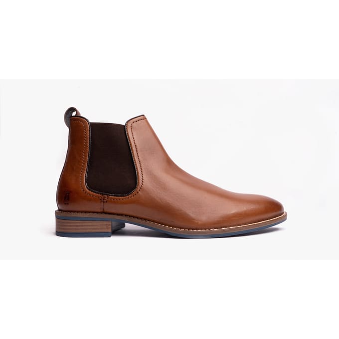 Hush Puppies Diego Chelsea Heren Formele Laarzen Tan