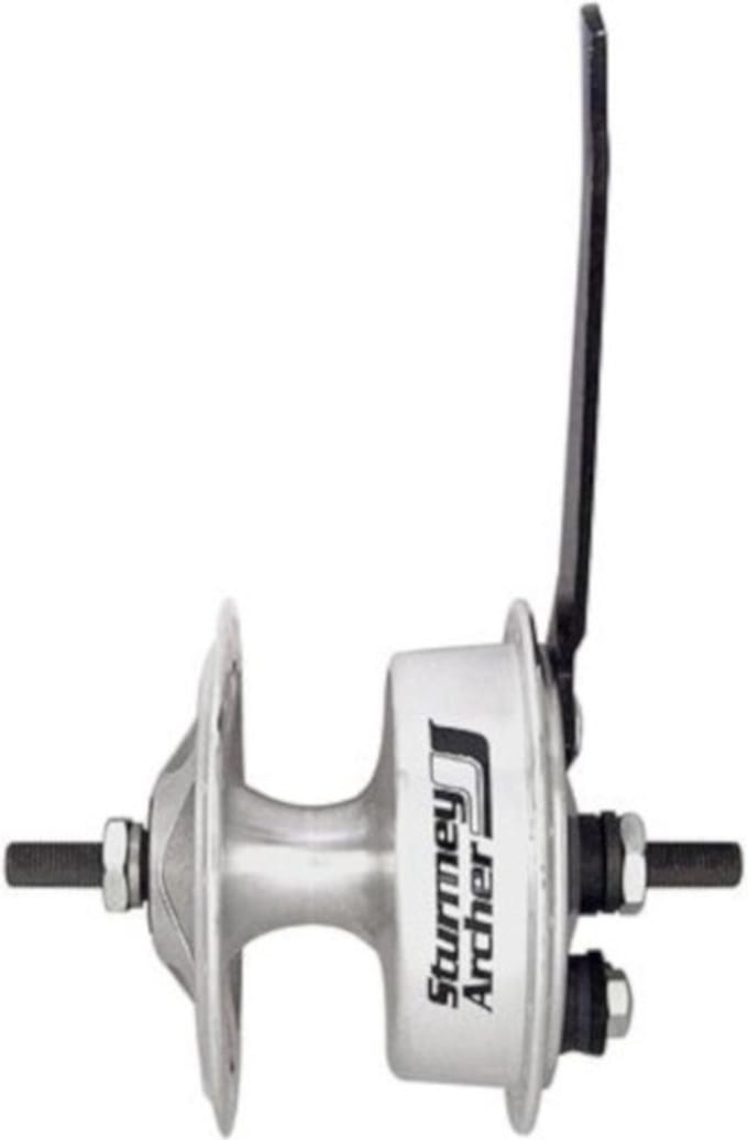 Sturmey Archer Naaf X-fd Voor 36 Gaats Aluminium Zilver