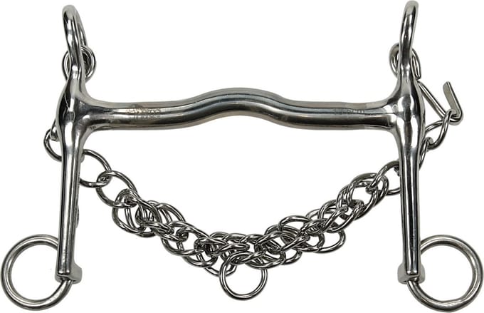 Harrys Horse Dressuurstang Dun Mondstuk - 14.5 cm