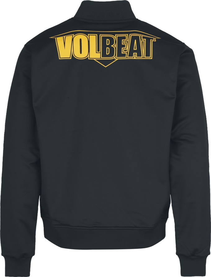 Volbeat Trainingsjas - Soccer Trackjacket - S tot 5XL - voor Mannen - zwart