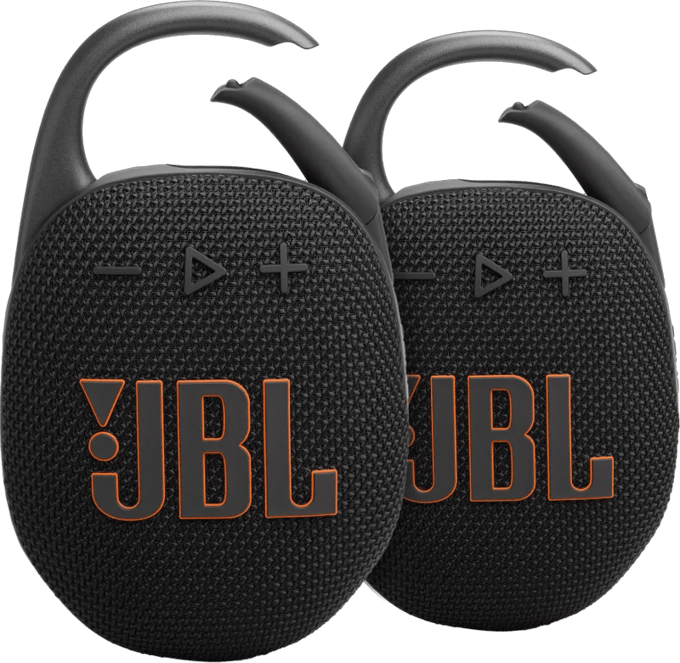 JBL Clip 5 Zwart 2-pack