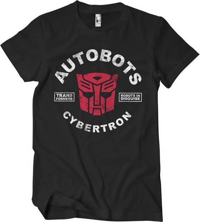 Transformers Autobots Cybertron -T-shirt Zwart
