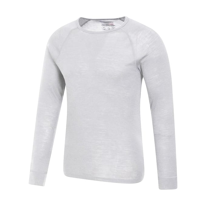 Mountain Warehouse Merino wollen thermo heren (Wit)