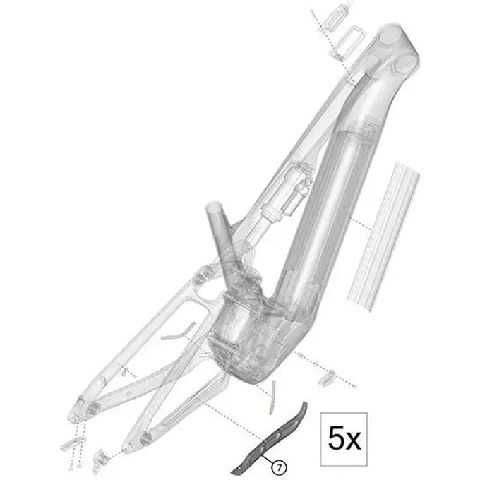 Framebescherming Haibike Gen5 CX CF