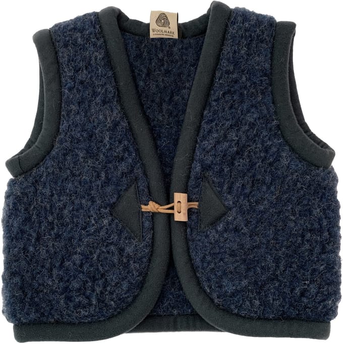 Alwero bodywarmer Alpen junior Donkerblauw 80-86