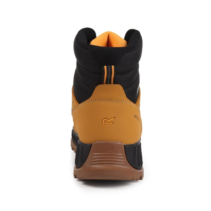 Regatta Heren Grindstone Nubuck Laarzen (Honing/Zwart)