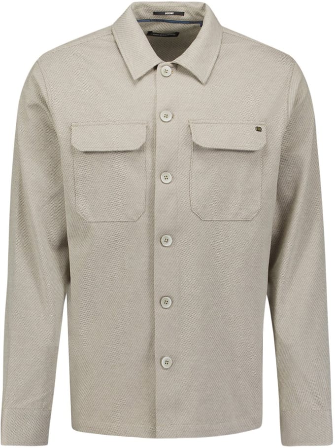 Melange Twill Overshirt