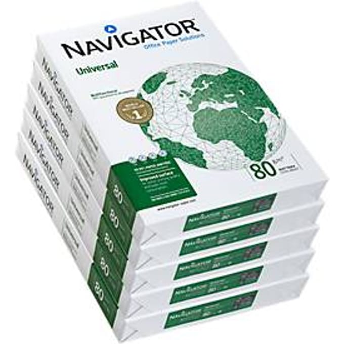 Kopieerpapier Navigator Universal, DIN A3, 80 g/m², helderwit, 2500 vellen