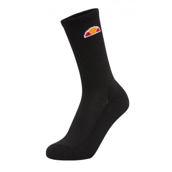 Ellesse Heren Tisbi Crew Sokken (Set van 3) (Zwart)