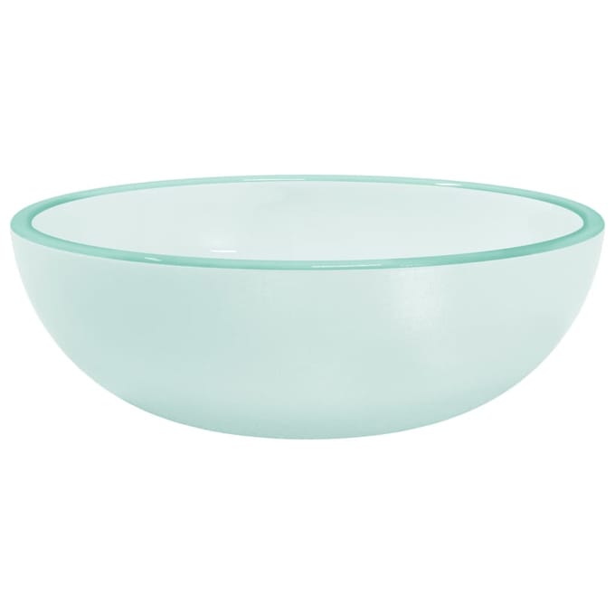 vidaXL - Wasbak - 35x12 - cm - gehard - glas - mat