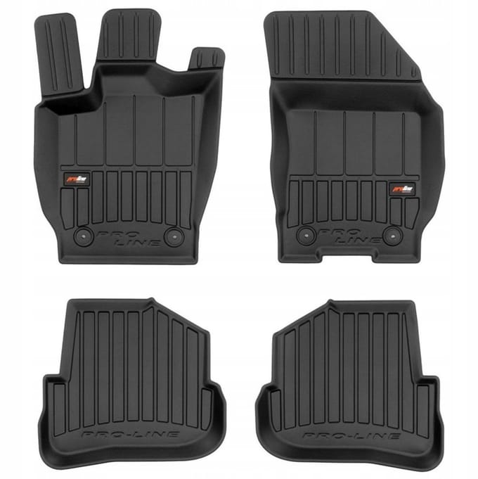 Frogum No.77 - Automatmatten passend voor Audi A1 2010-2018 - 3D Korfmodel - TPE Rubber - Zwart