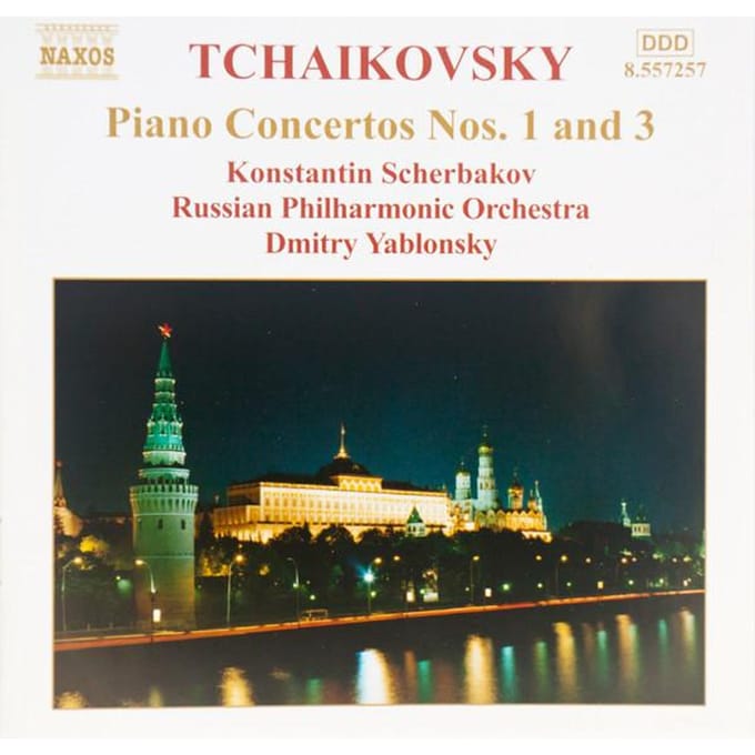 Konstatin Scherbakov, Russian Philharmonic Orchestra, Dmitry Yablonsky - Tchaikovsky: Piano Concertos Nos.1 & 3 (CD)