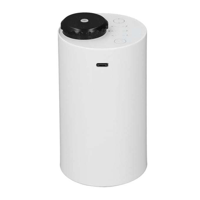 Diffuseur de parfum sans eau, automatique et silencieux, avec minuterie, pour chambre à coucher et salon noir