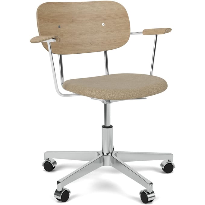 Audo Co Task Chair met armleuningen Zitkussen - Menu Boucle - 02