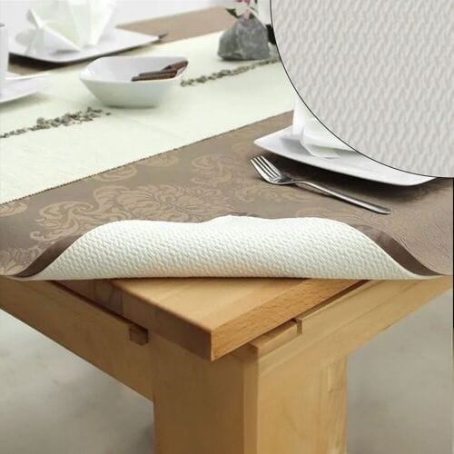 GGM Gastro Tischdeckenunterlage Basis - Breite: 110cm - Rollenlänge: 20 m Wit