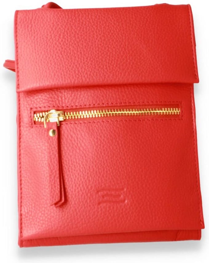 Crinkles Dames Handtas Cupido | Rood | Maat: One Size