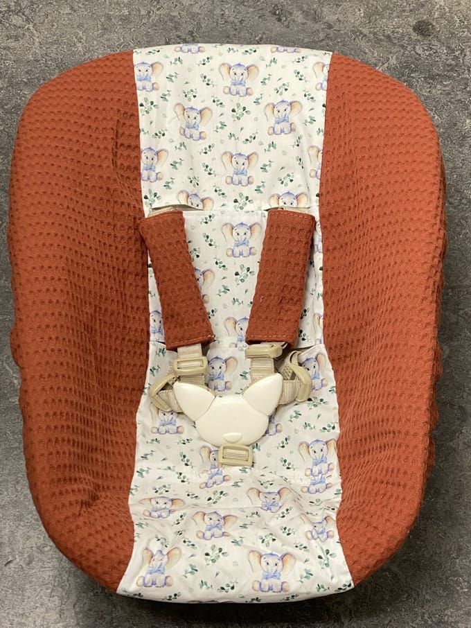 stokke newborn hoes koper brique roest olifantje gekleurd