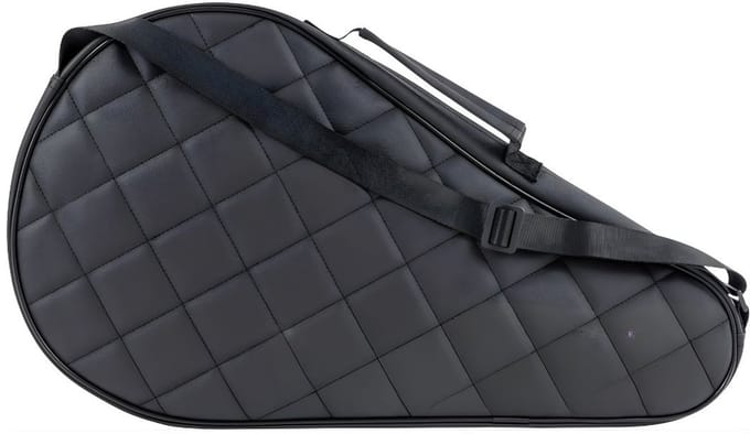 KAD® Padeltas - Padel Tas met Racketvak - Compact Design - Zwart - 52cm x 28cm x 3cm