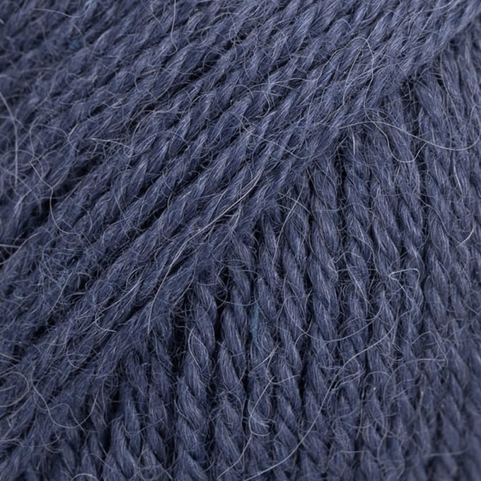 DROPS Alpaca Uni Colour - 4305 donker indigo - Wol Garen