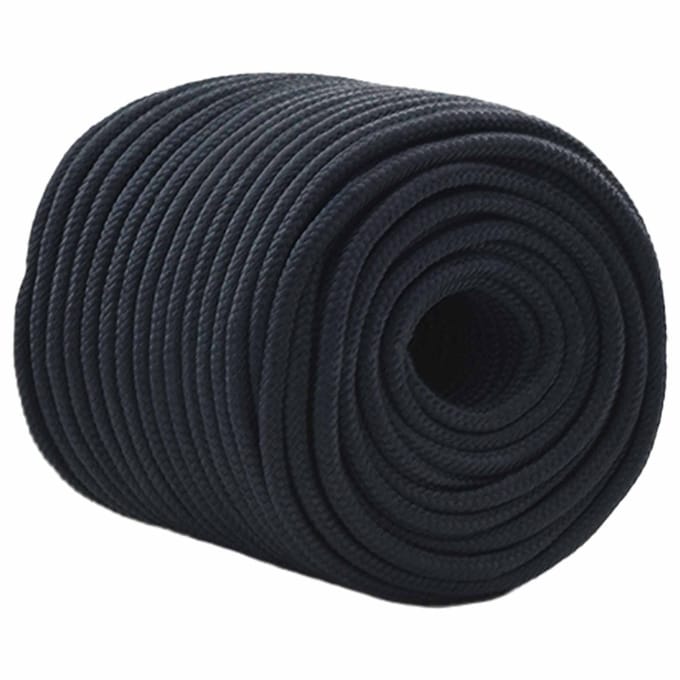 vidaXL - Boottouw - 1.6 - mm - 100 - m - Koninklijk - Blauw - Polyester