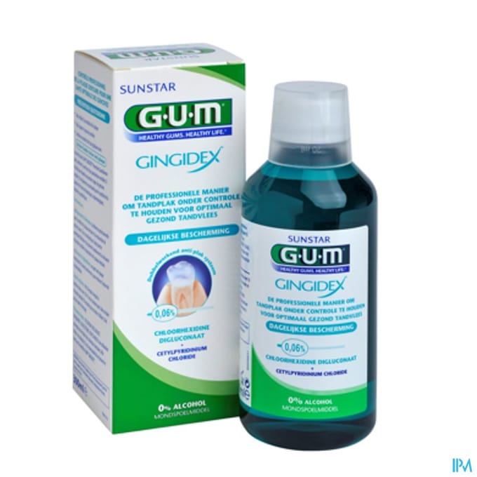 GUM Gingidex Mondspoelmiddel 300 Mondwater