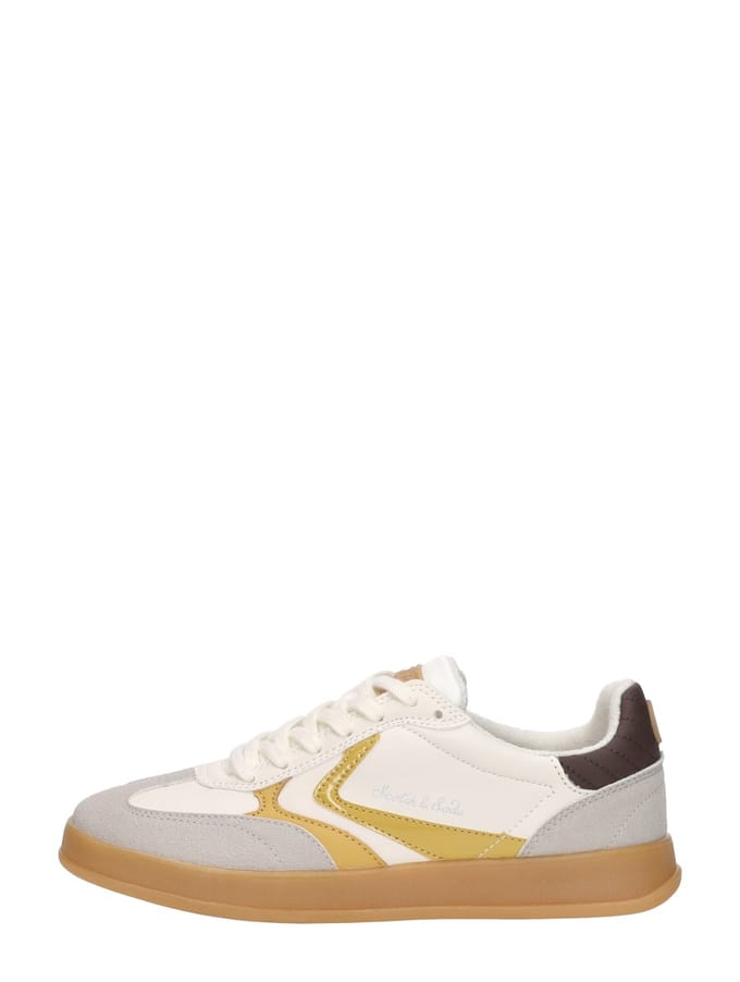 Scotch & Soda Vicky Sneakers Laag - gebroken wit - Maat 38