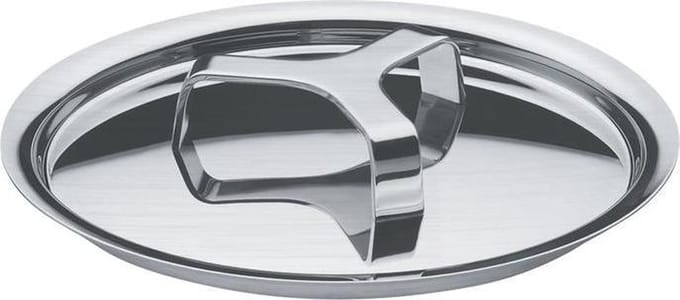 Alessi Deksel Pots&Pans - AJM200/16 - ø 16 cm - door Jasper Morrison