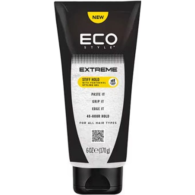 Eco Style Extreme Stiff Hold Styling Gel 177 ml