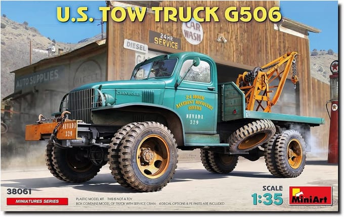 Amerikaanse Militaire Sleepwagen G506 Modelbouwkit 1:35