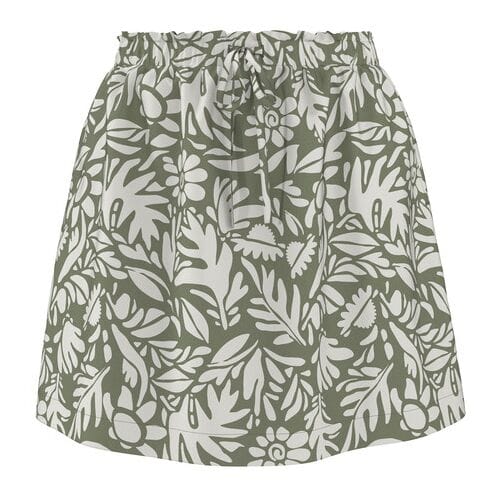 ESMARA Dames rok met linnen (Print, L (44/46))
