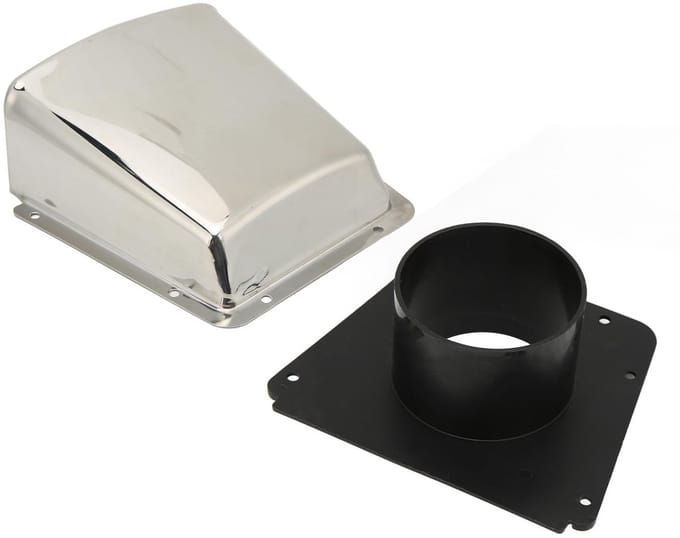 Dailygoods - RVS Ventilatie Inlaat en Uitlaatventilator voor Boten