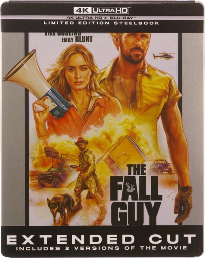 The Fall Guy [Blu-Ray 4K]+[Blu-Ray] Limited Edition Steelbook